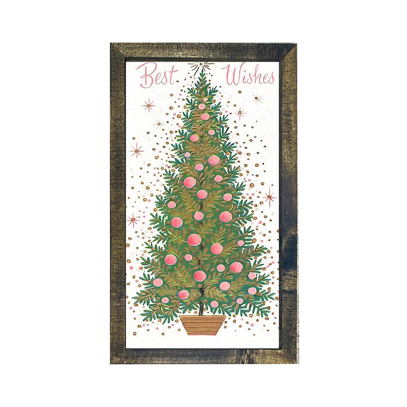 Tree-Pink Ornaments