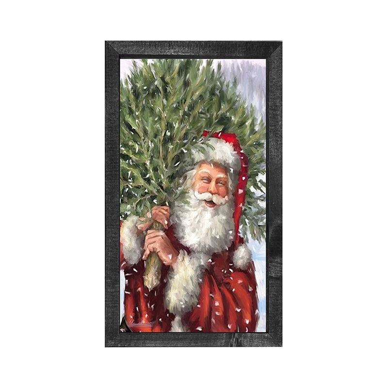 Classic Santa with Tree