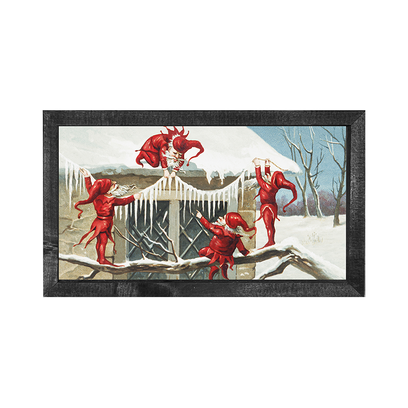 Elves with lights