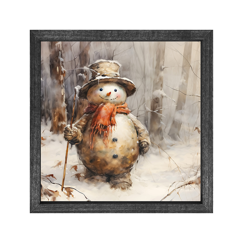 Rustic Snowman