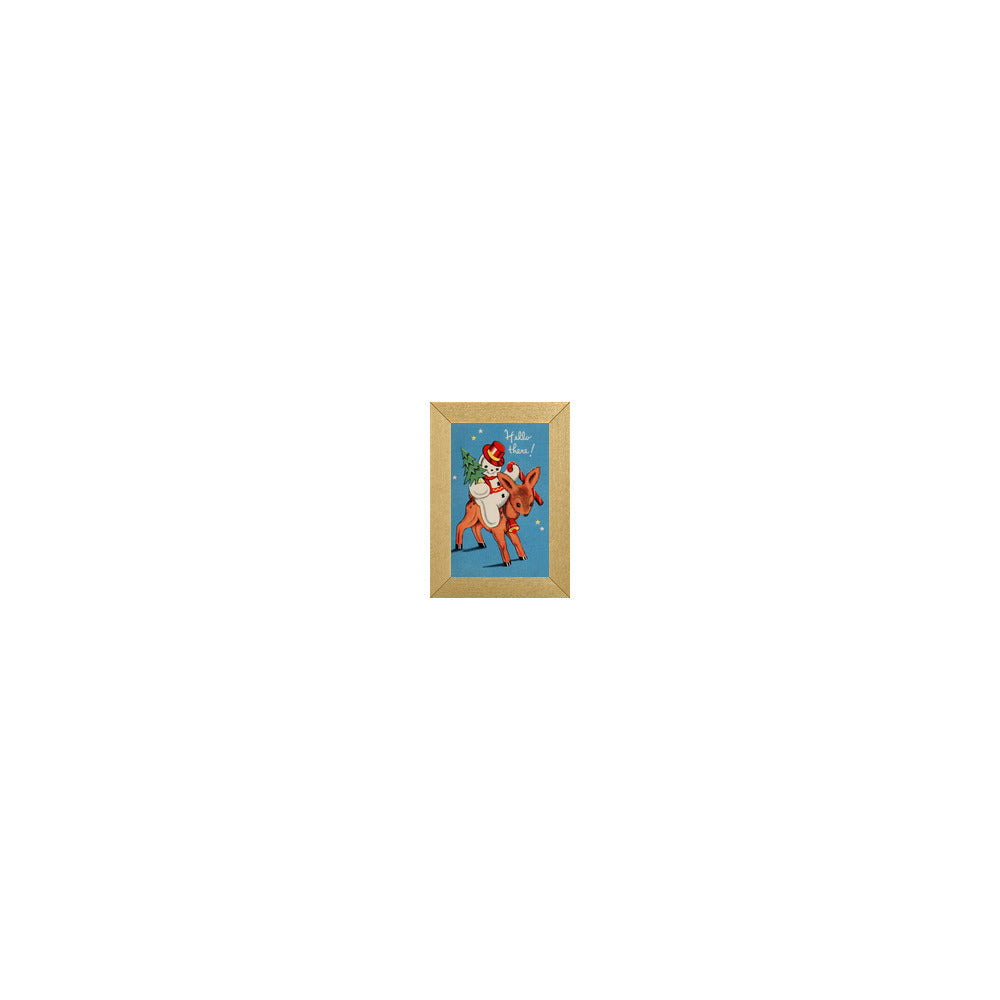 CH-870 in Metallic Gold Gallery Frame, MH