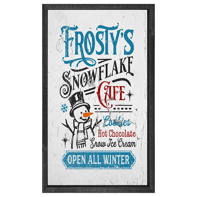 Frosty's snowflake cafe