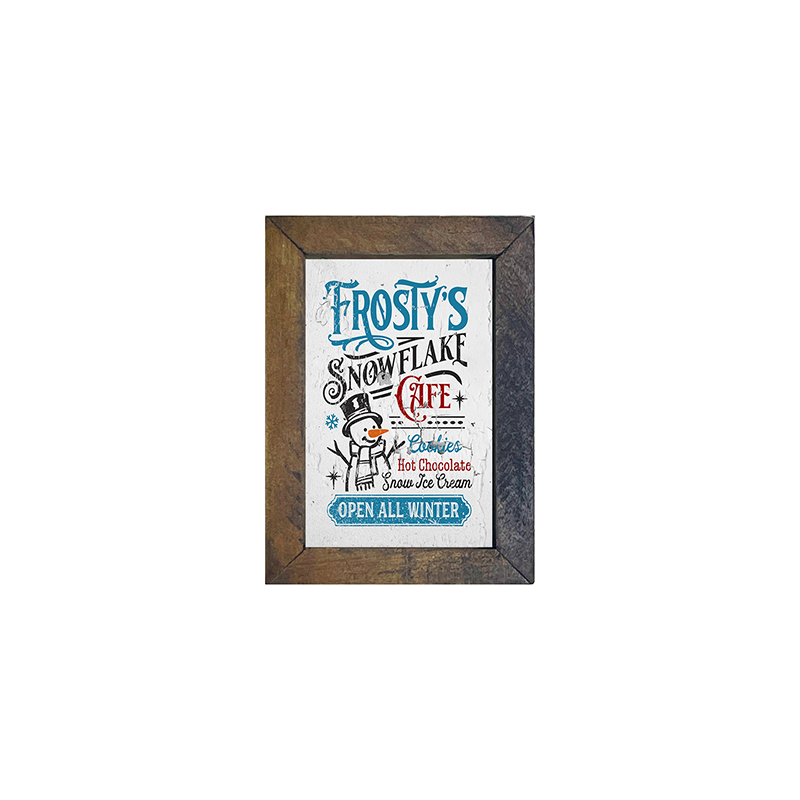 Frosty's snowflake cafe