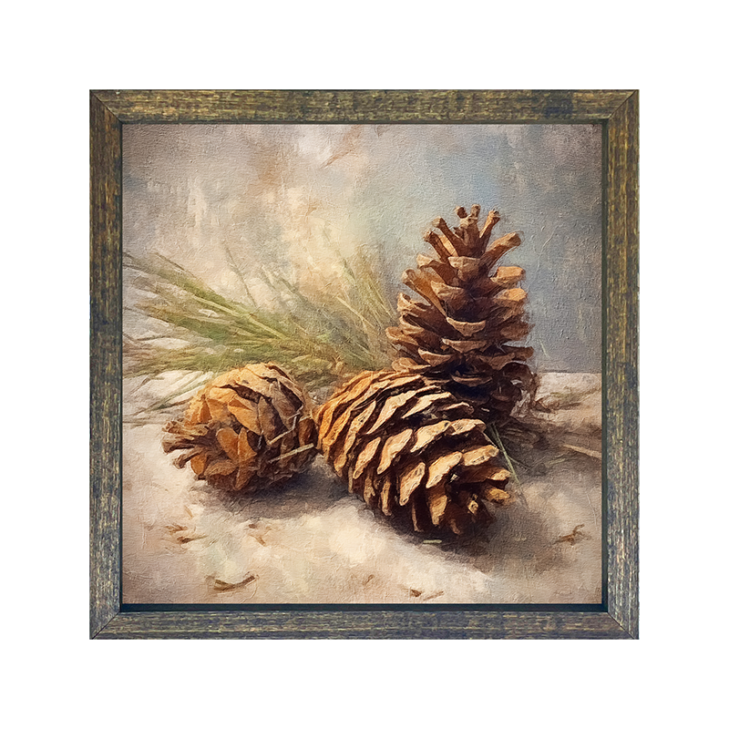 Pine cone closeup