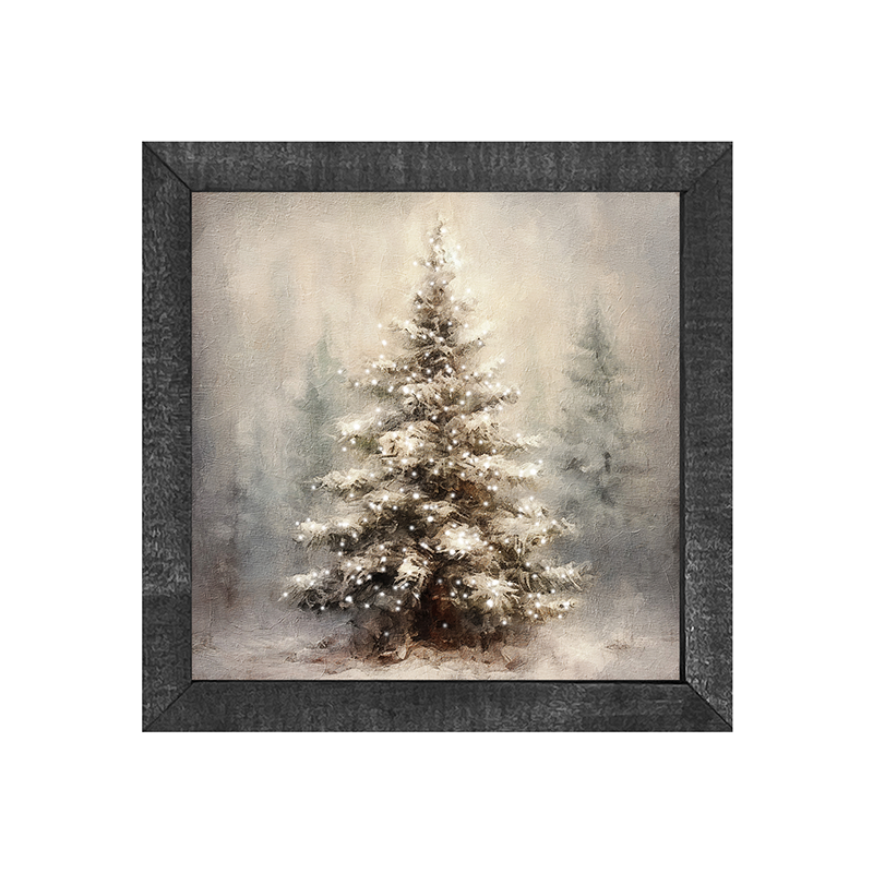 Painted-Light Conifer