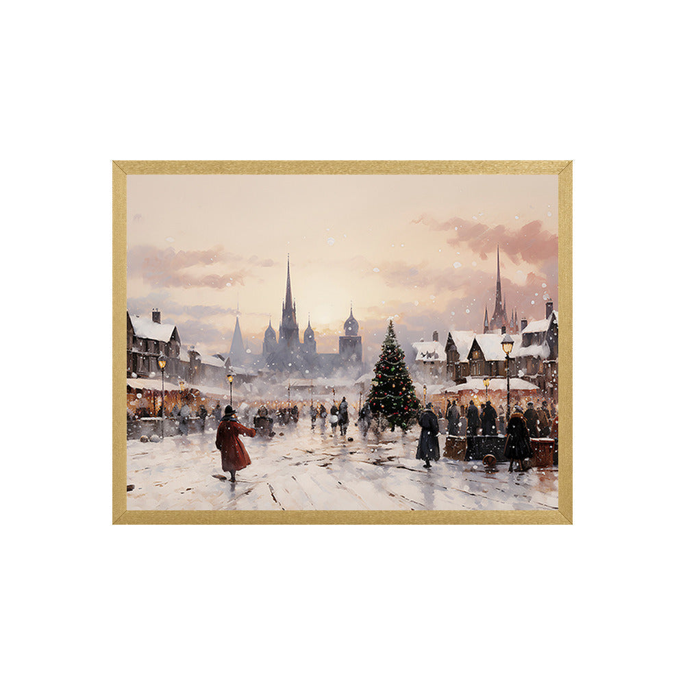 CH-990 in Metallic Gold Gallery Frame, H2