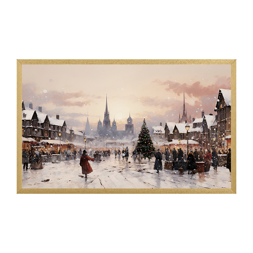 CH-990 in Metallic Gold Gallery Frame, H3
