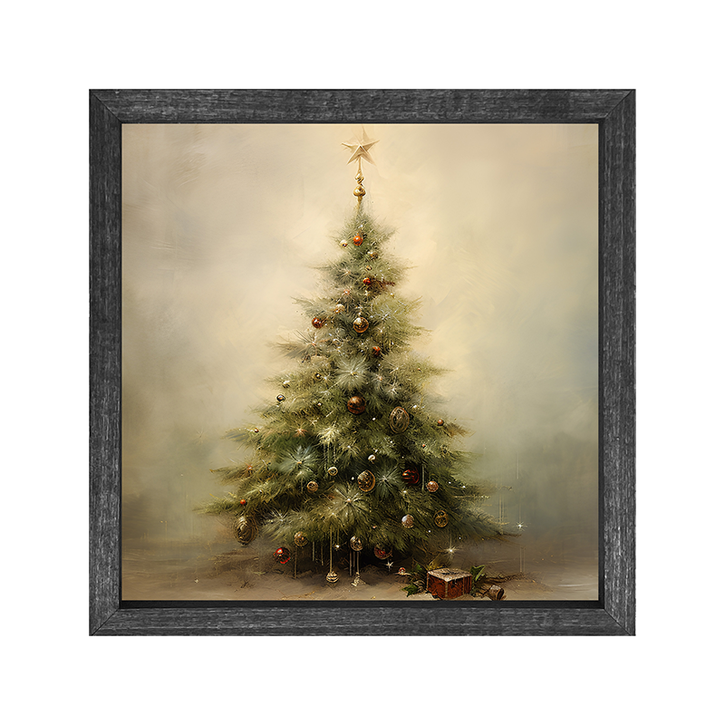 Christmas tree with star