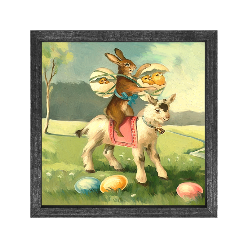 Bunny on a Lamb