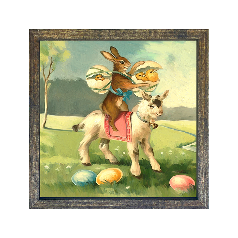 Bunny on a Lamb
