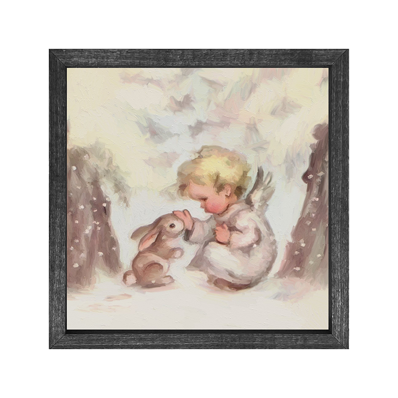Bunny with angel