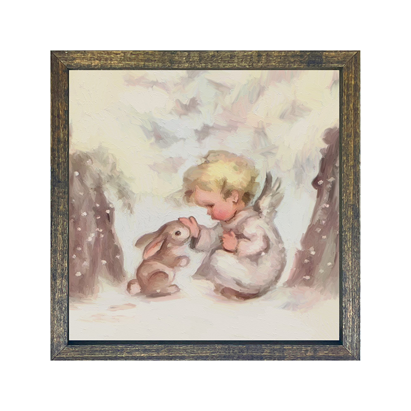 Bunny with angel