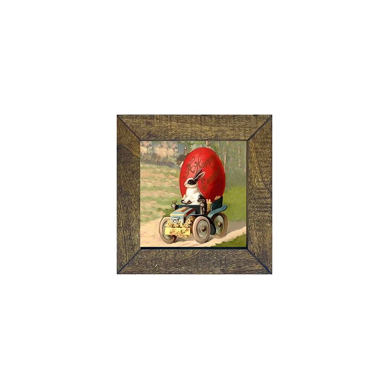 Big Red Happy Easter Egg