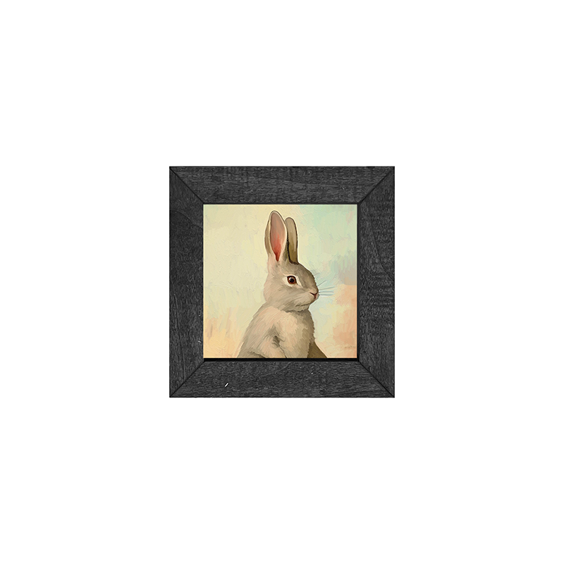 Pastel bunny posing