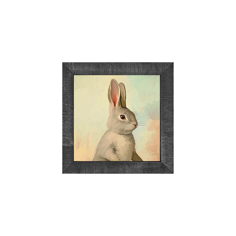 Pastel bunny posing