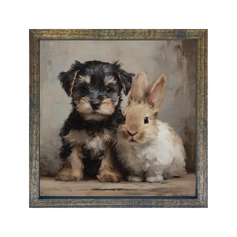 Dog and Rabbit