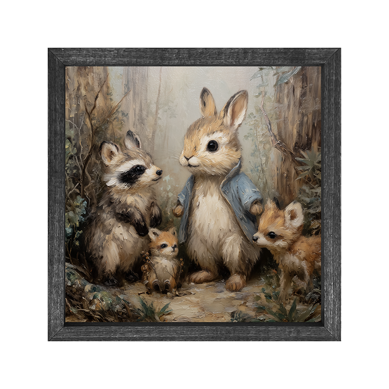 Bunny with his Buddies