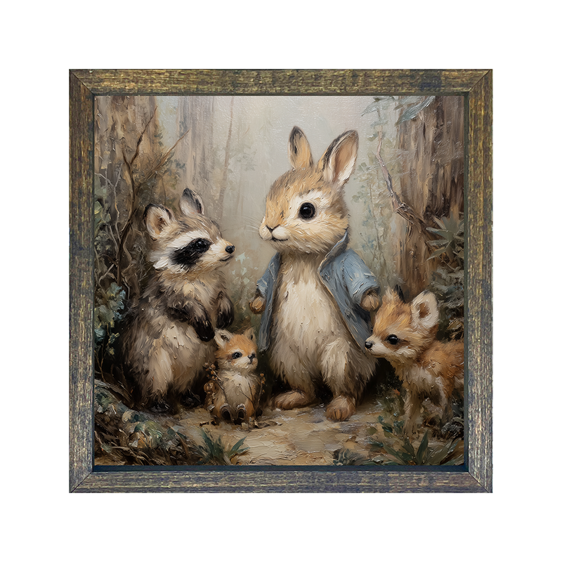 Bunny with his Buddies