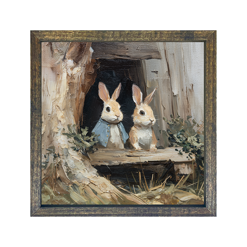 Bunnies at the Table