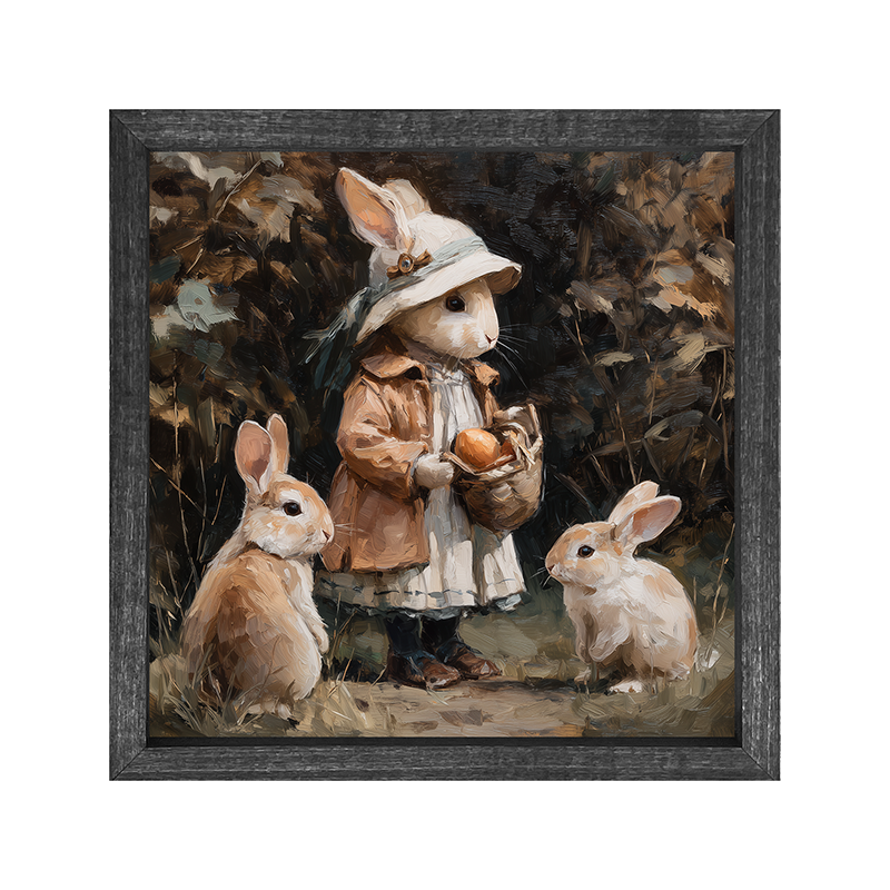 Country Friends - Edith and Some Bunnies