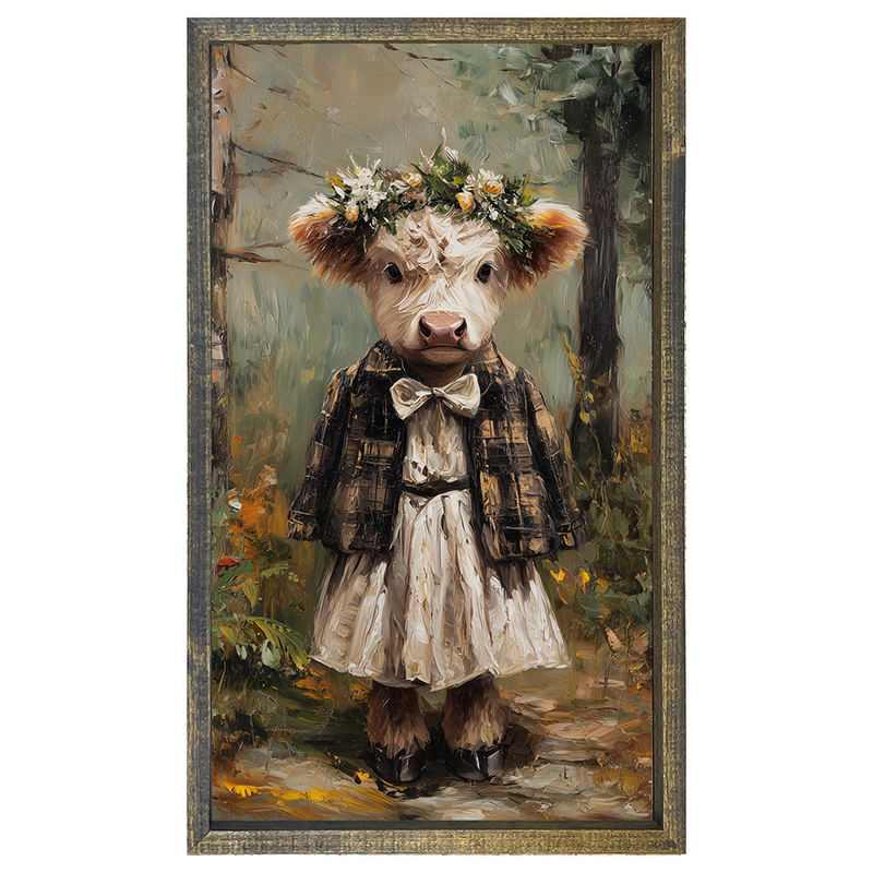Country Friends - Maggie - Vertical Frame