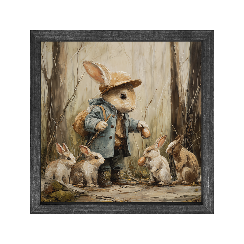 Country Friends - Ethan and Some Bunnies