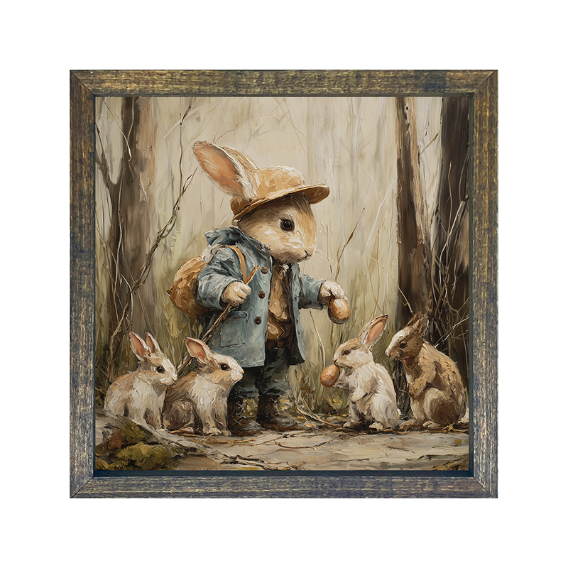 Country Friends - Ethan and Some Bunnies