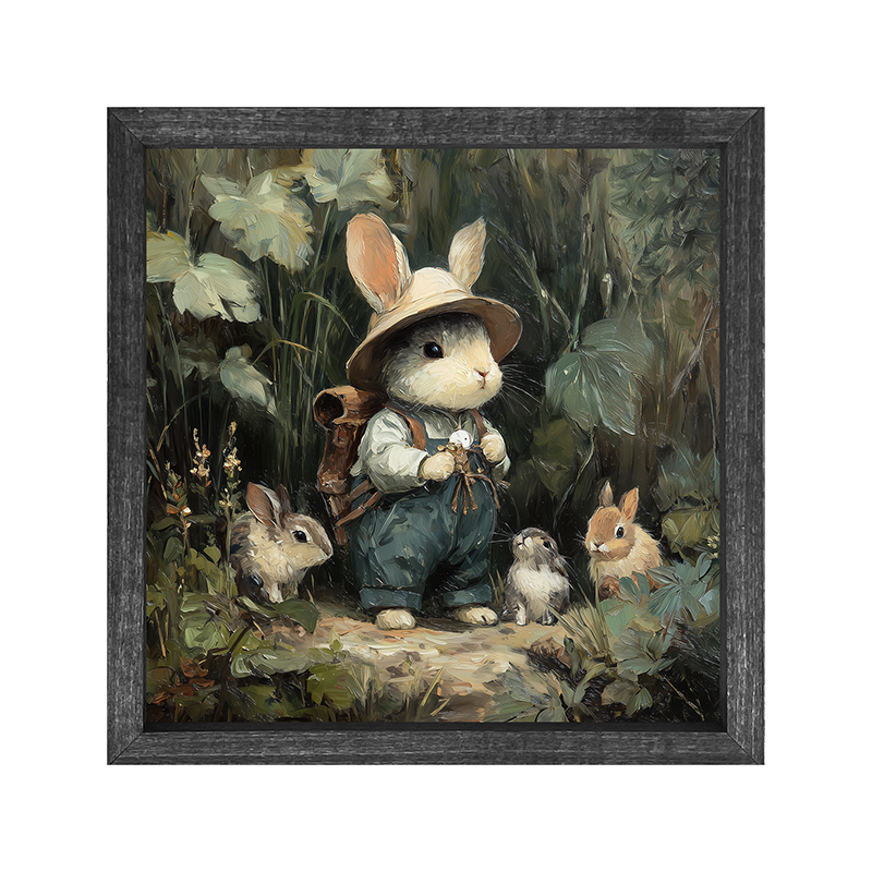 Country Friends - Quinn and Some Bunnies