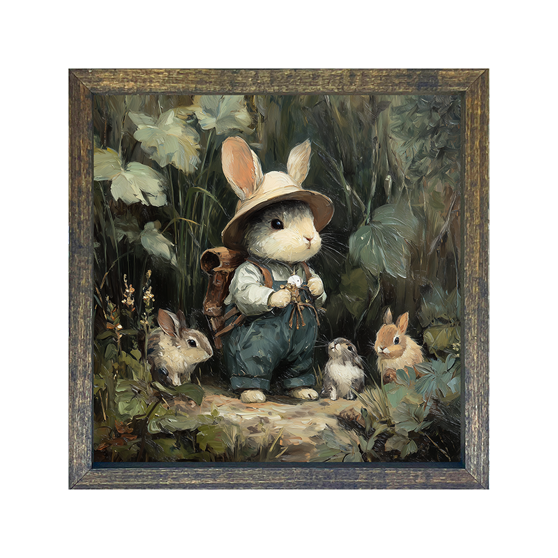 Country Friends - Quinn and Some Bunnies