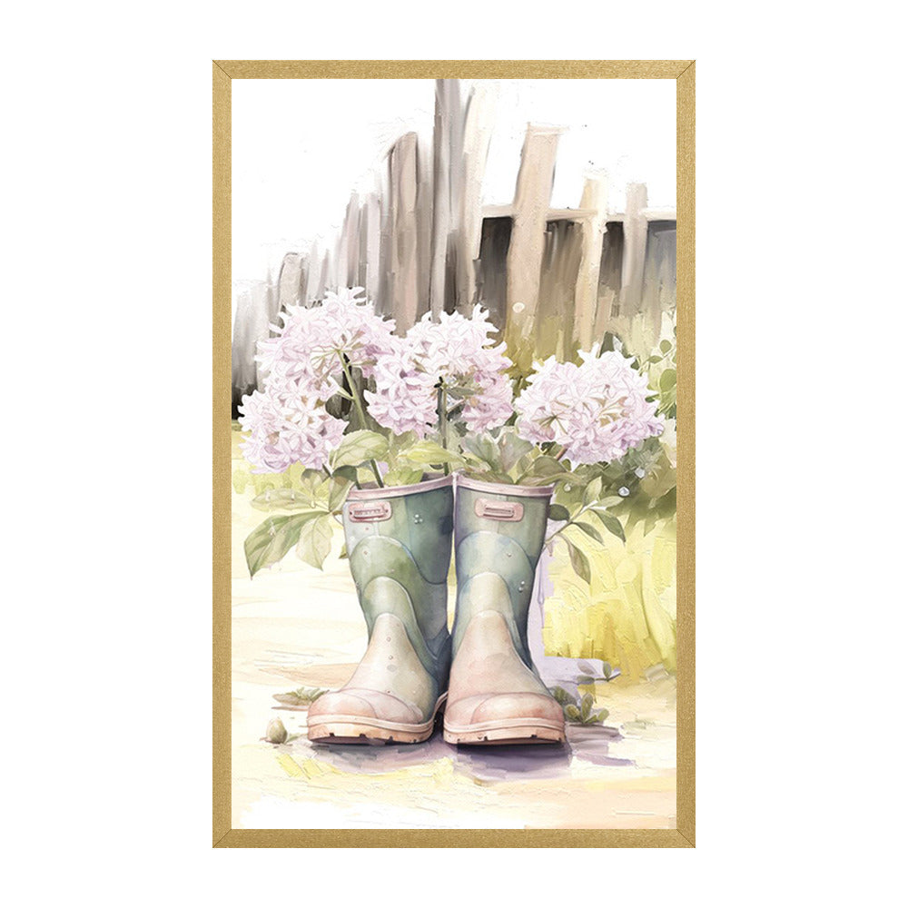 FL-1100 in Metallic Gold Gallery Frame, H3