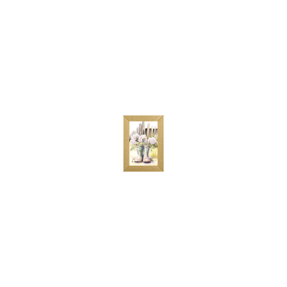 FL-1100 in Metallic Gold Gallery Frame, MH