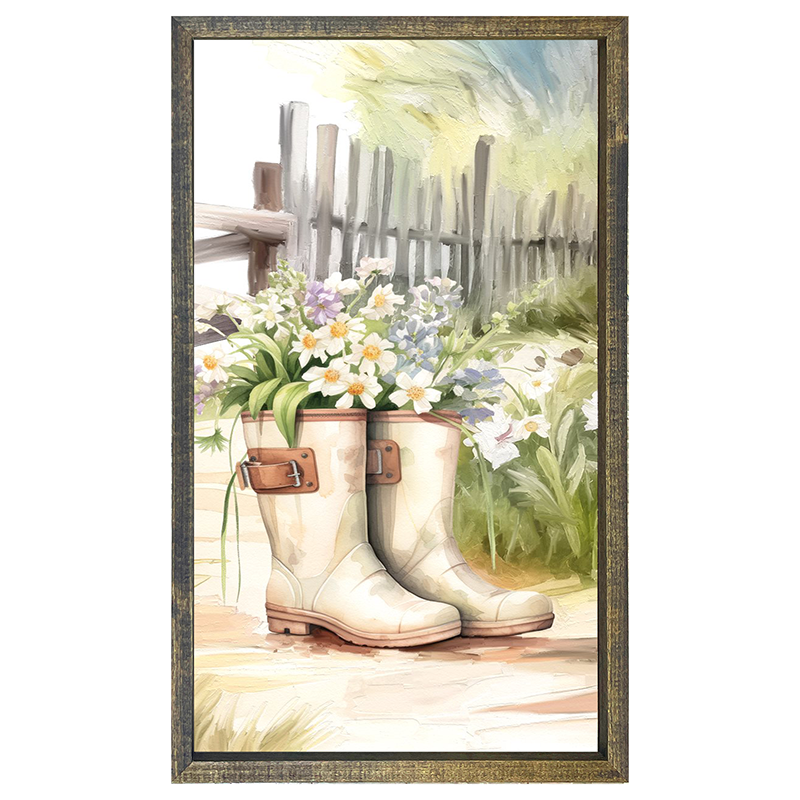 Gardening Boots 2 - Vertical Frame
