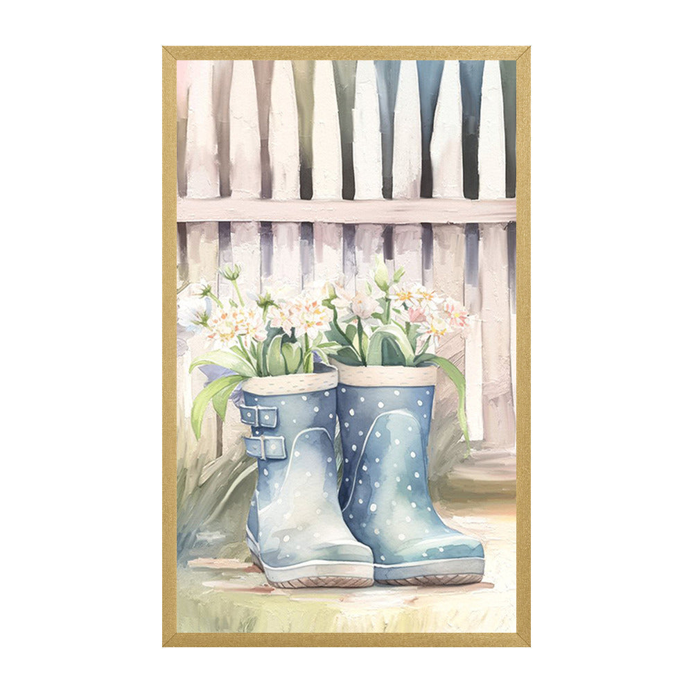 FL-1104 in Metallic Gold Gallery Frame, H3