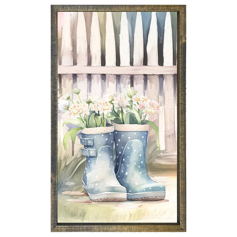 Gardening Boots 3 - Vertical Frame