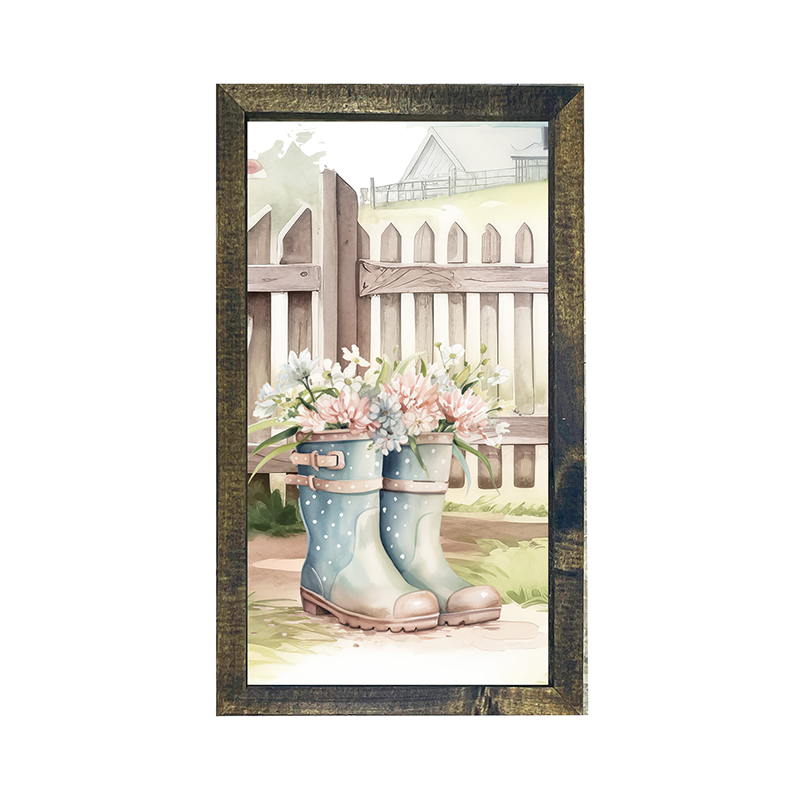 Gardening Boots 4 - Vertical Frame