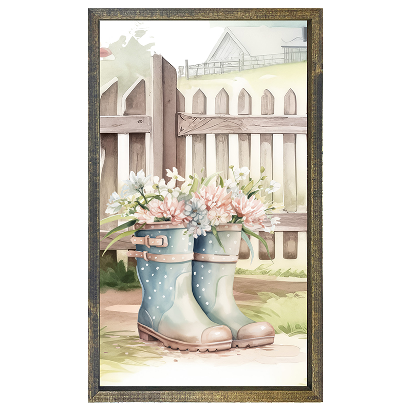 Gardening Boots 4 - Vertical Frame