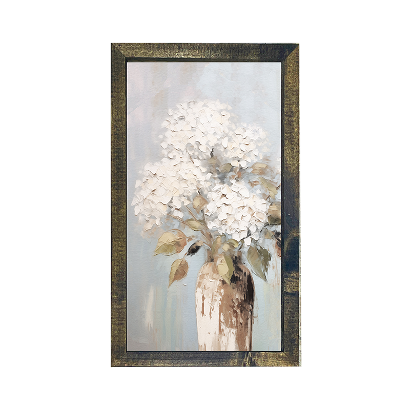 Hydrangeas - Vertical Frame