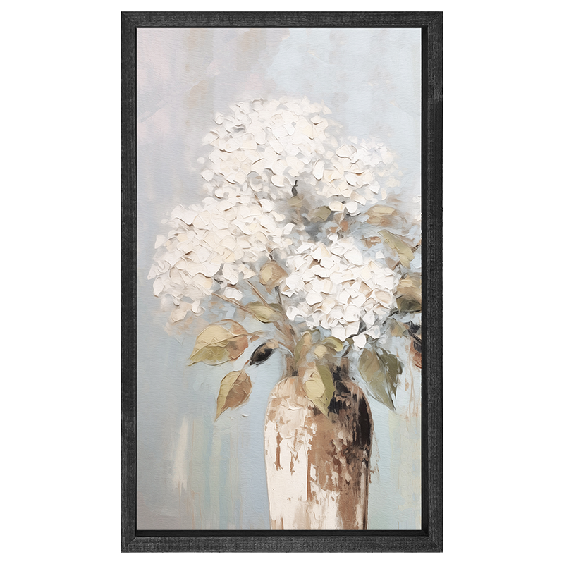 Hydrangeas - Vertical Frame