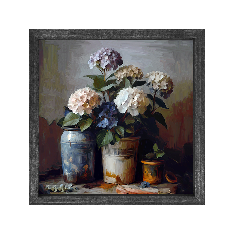 Rustic Hydrangeas