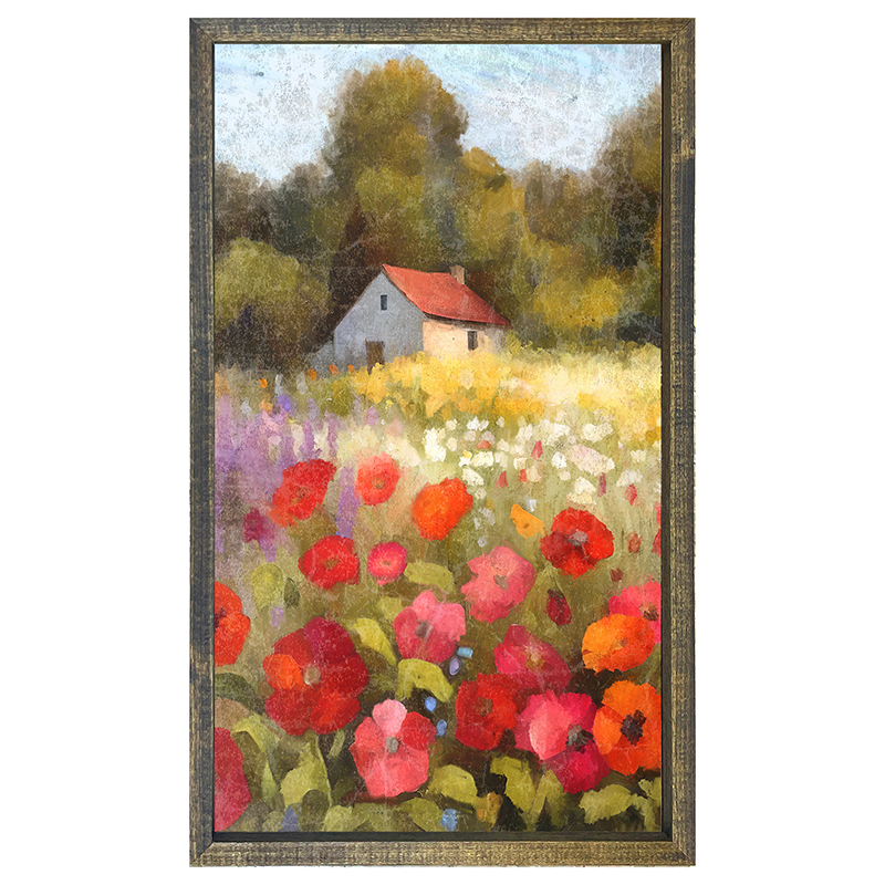 Farmside Flowers - Vertical Frame