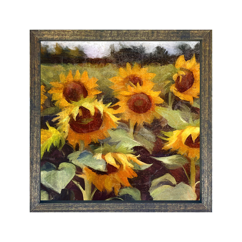 Scenic Sunflowers
