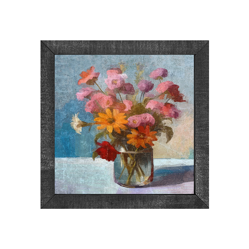 Glass Vase with flowers
