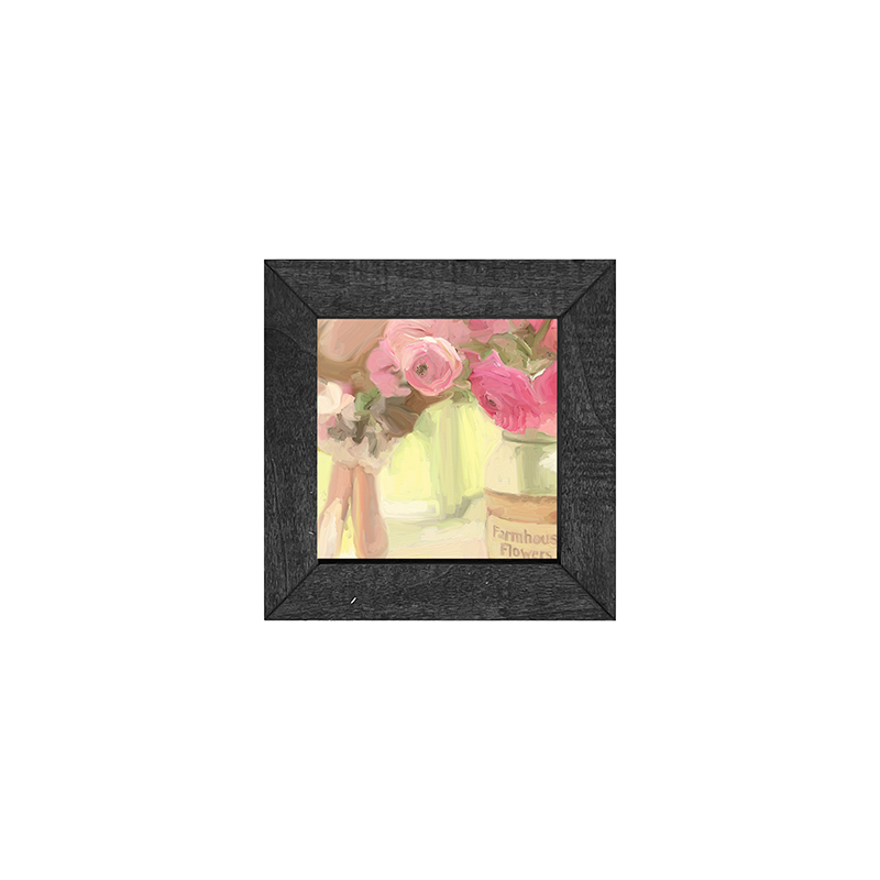 Pink Farmhouse Flowers