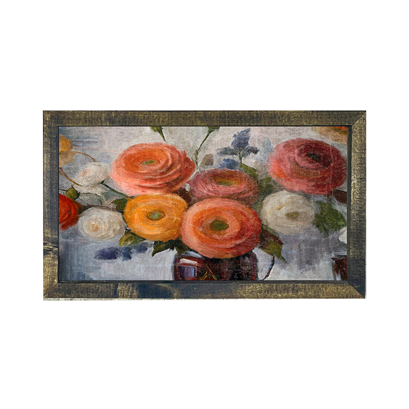 Colorful Ranunculus - Horizontal Frame