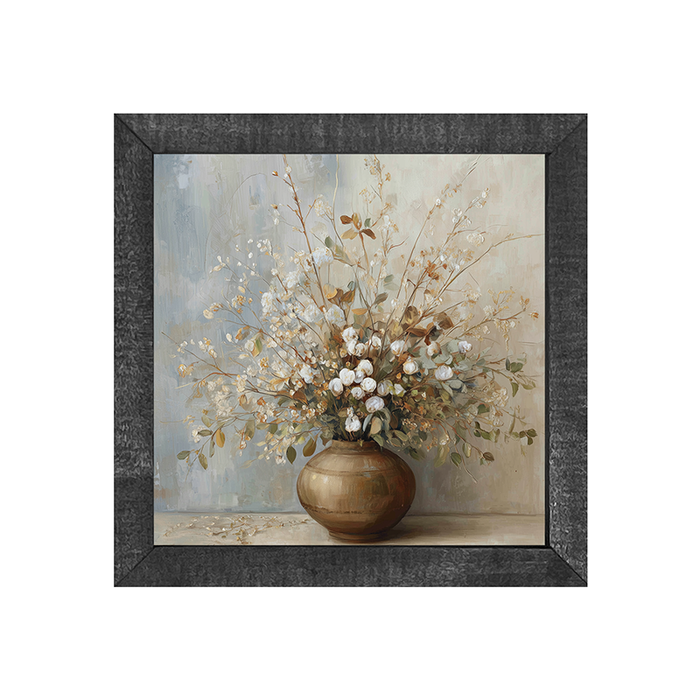 Copper Vase with Rustic Bouquet
