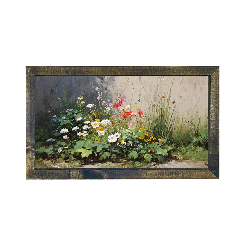 Patch of Wildflowers - Horizontal Frame