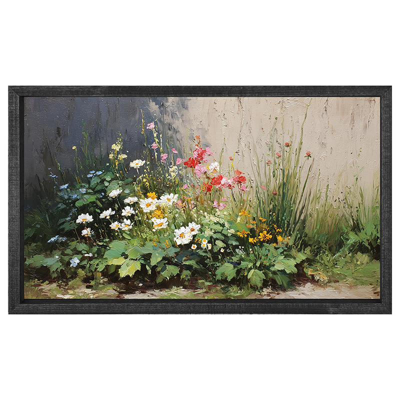 Patch of Wildflowers - Horizontal Frame