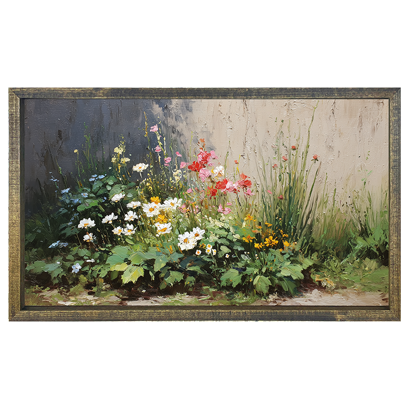 Patch of Wildflowers - Horizontal Frame