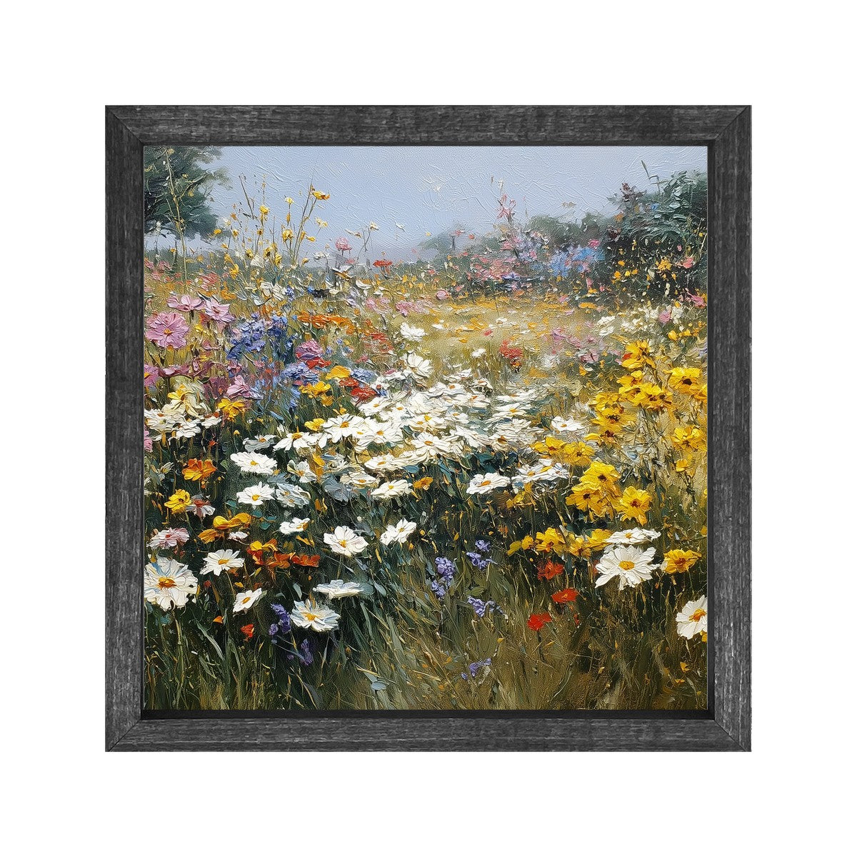 Wildflower Field - Square Frame