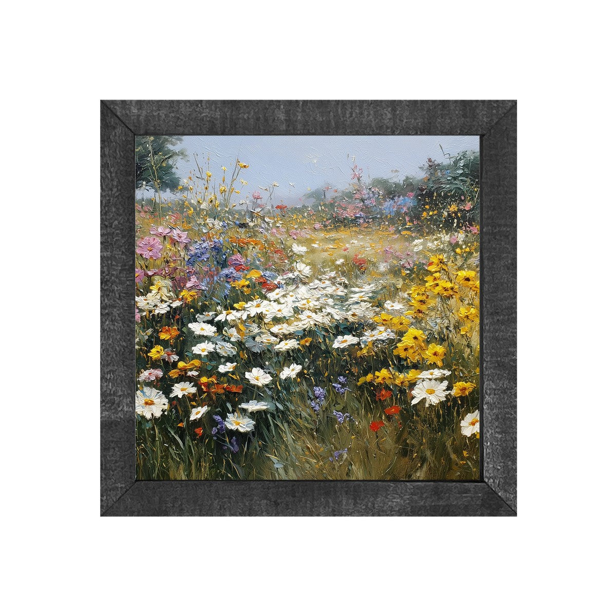 Wildflower Field - Square Frame